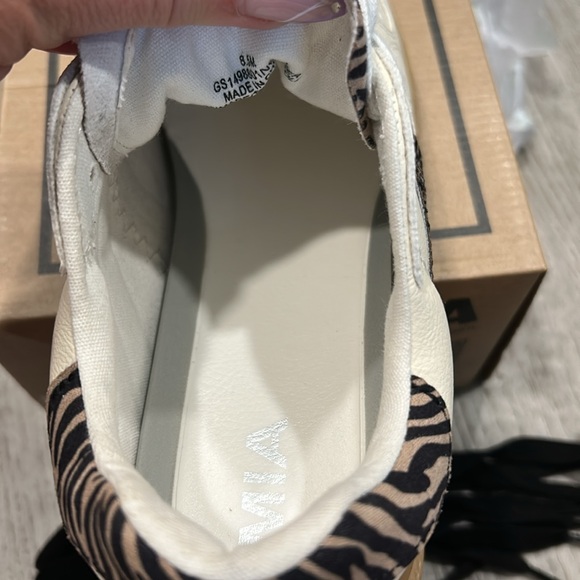 New Women’s Size 8.5 MIA Vesta Animal Print & Cream Sneakers - Picture 7 of 8